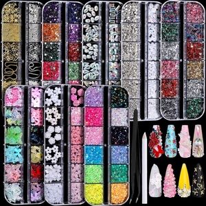 Colorful Nail Art Decoration Set